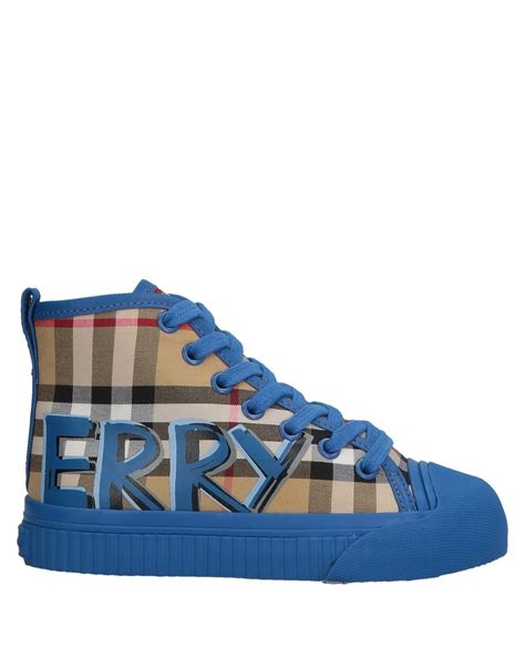 burberry high tops blue|Burberry ramsey hi top.